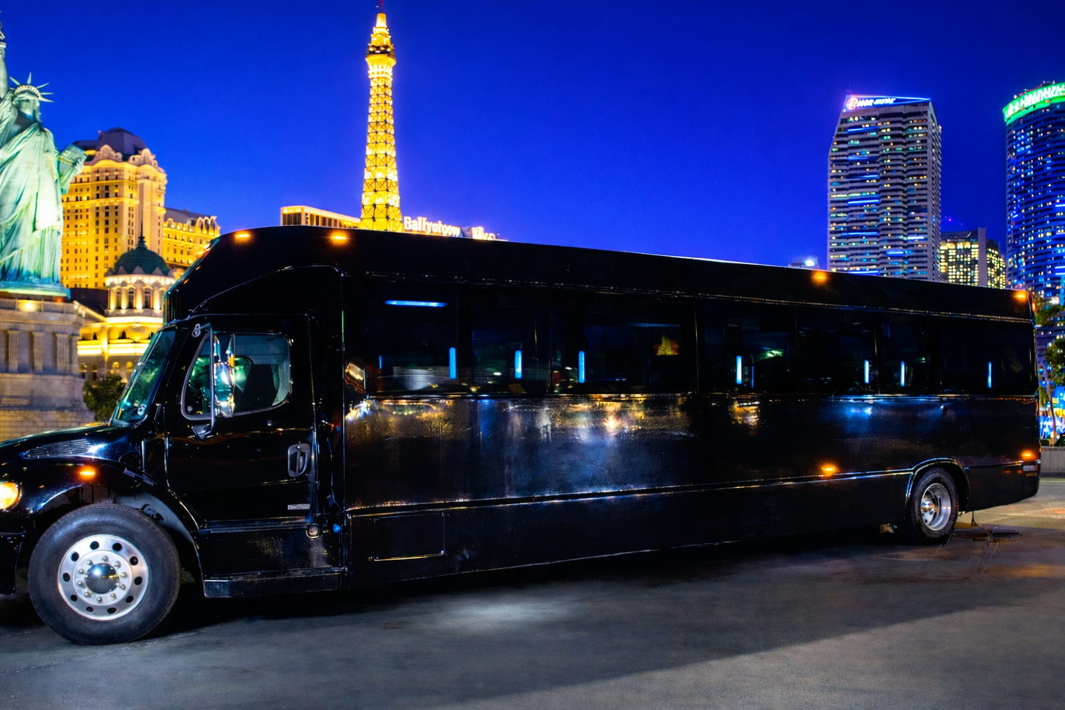 43 Passenger Bus with upgraded features
