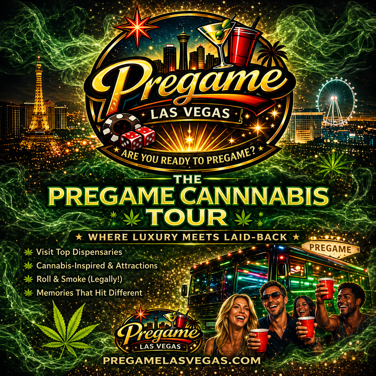 Pregame Cannabis Tour