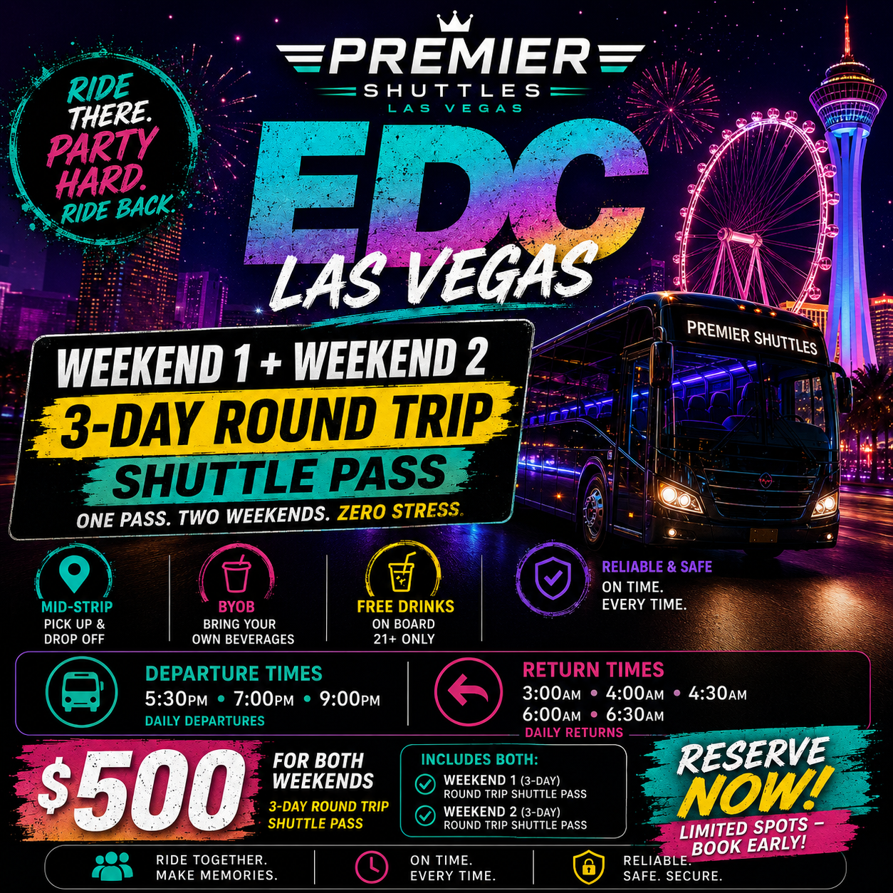 EDC Las Vegas Shuttle Ad 2027