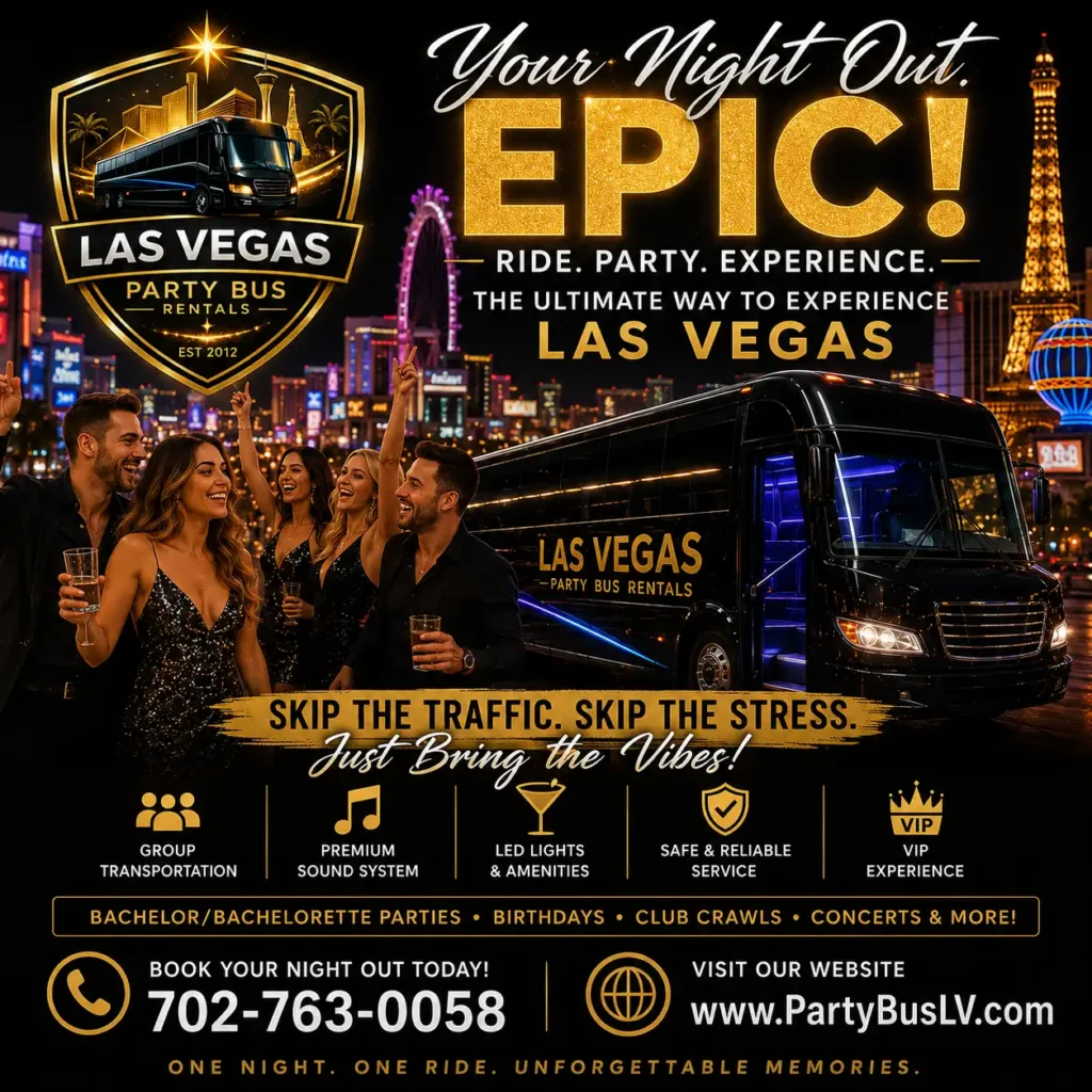 Epic night Out Party Bus Rentals