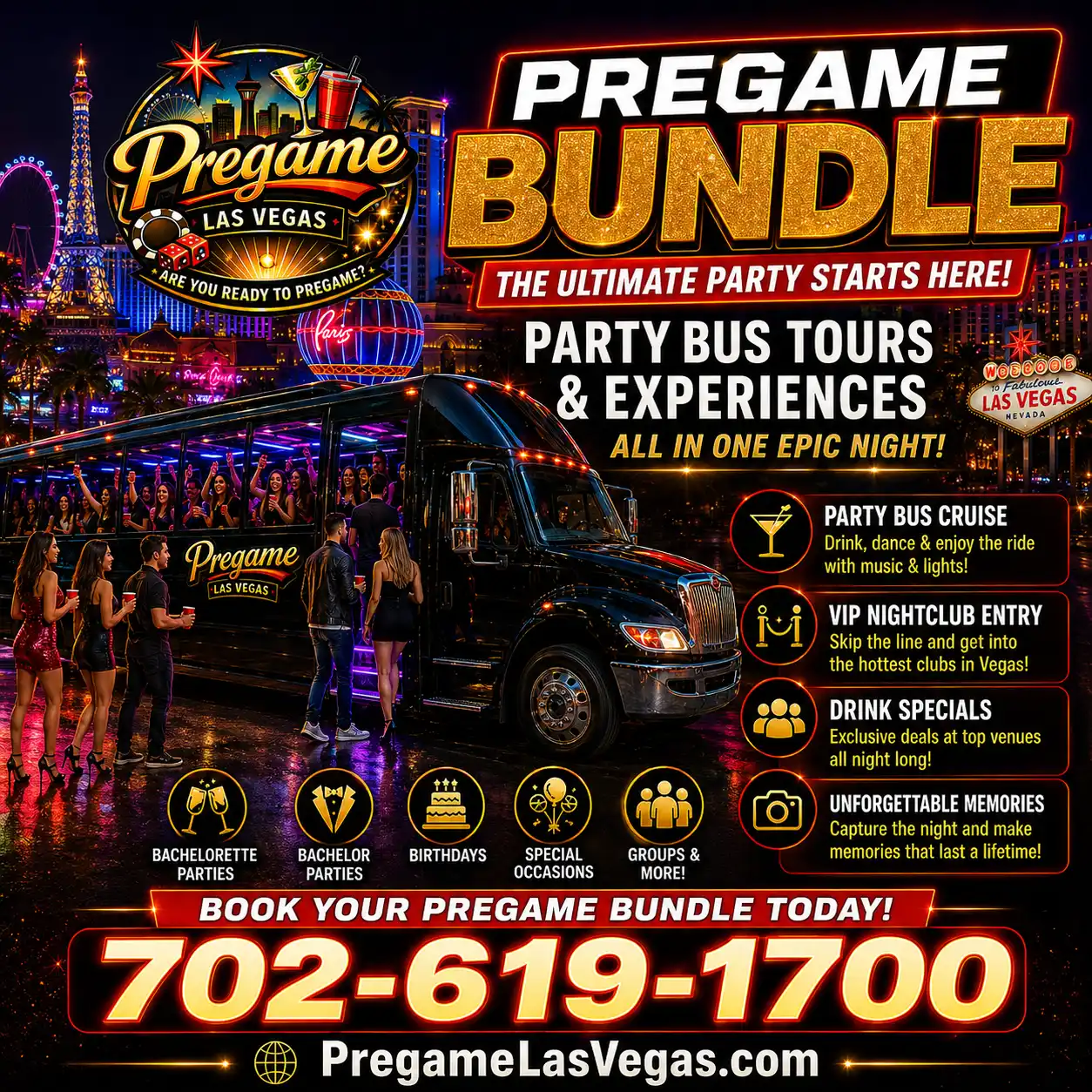 Pregame Bundle Las Vegas