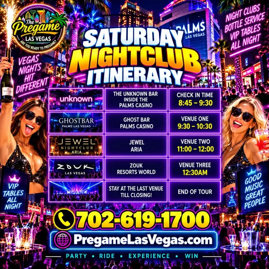 Pregame TurnT-Up Tours Club Crawl Experience ad in purple.